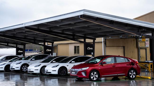 The company now aims to install solar in 500 parking structures by 2025. Picture: Supplied