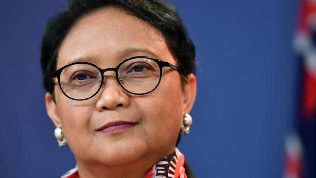 Indonesian Foreign Minister Retno Marsudi. Picture: AAP