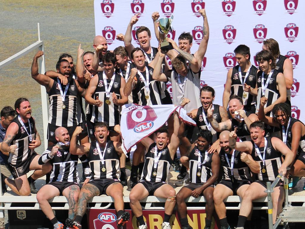 Mackay Magpies won the Reserves grade grand final for AFL Mackay. Picture: Supplied