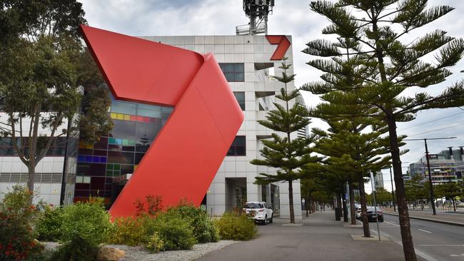 Channel Seven studios at Docklands in Melbourne. Picture : NCA NewsWire / Nicki Connolly