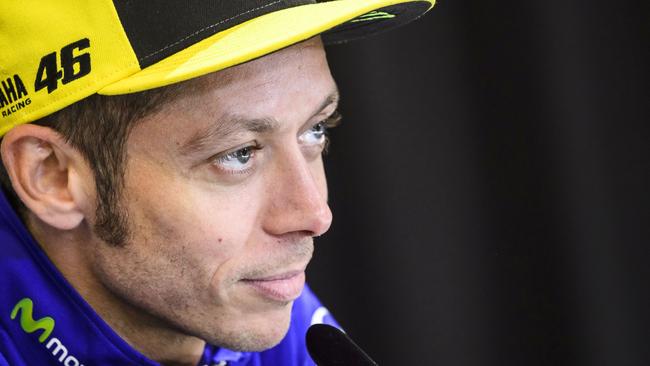 Valentino Rossi rode a motorcycle for the first time since breaking his leg.