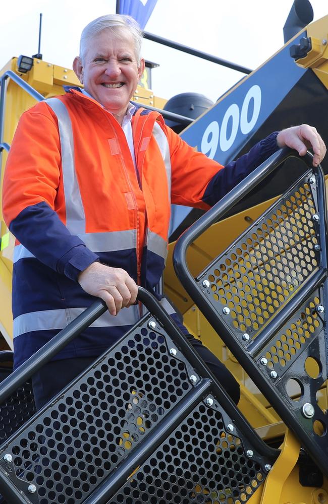 Queensland Resources Council chief executive Ian Macfarlane attends the 2022 QME exhibition in Mackay. Mr Macfarlane says the mining sector offers Gen Z a chance to change the world for the better. Picture: Contributed.