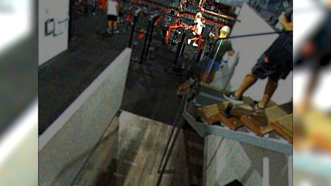 CCTV video of assault at Gold Coast gym