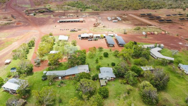 Limbunya Station is 650km south west of Katherine, and is currently owned by North Star Pastoral. Picture: Supplied