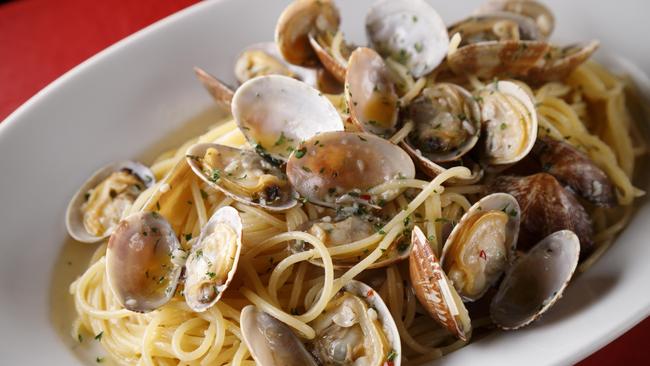 Spaghetti vongole, a classic Amalfi dish. Picture: Getty Images