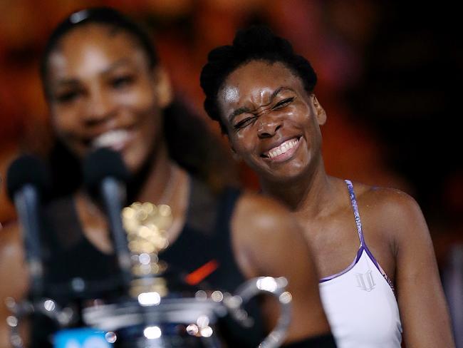 Serena Wiliams beat sister Venus to the 2017 title in Melbourne. Picture: Wayne Ludbey