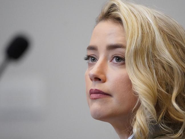 Amber Heard’s reference to Kate Moss in court had Johnny Depp’s lawyers ‘fist-bumping’. Picture: AFP