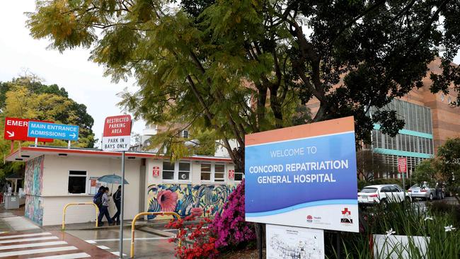 Concord Repatriation General Hospital. Picture: NCA NewsWire / Damian Shaw