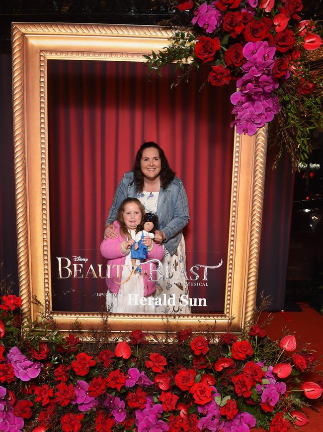 Opening night: Beauty and The Beast at Her Majestys Theatre, Melbourne. Picture: Josie Hayden