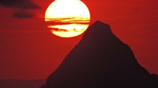 A climbing ban could also be introduced at Mount Beerwah. Picture: supplied