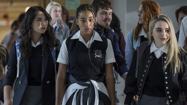 Scene from the movie The Hate U Give. 20th Century Fox Films.