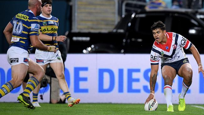 The Eels are sick of the sight of the Roosters star. Image: AAP Image/Dan Himbrechts