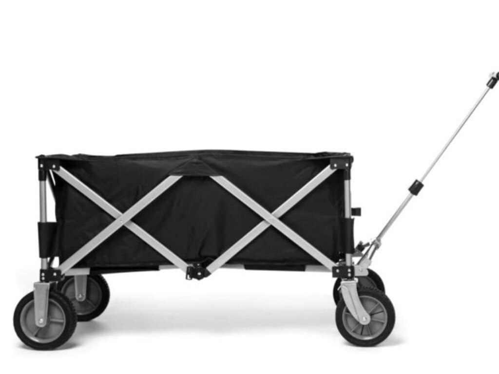 This collapsible beach trolley is one of the more affordable options.