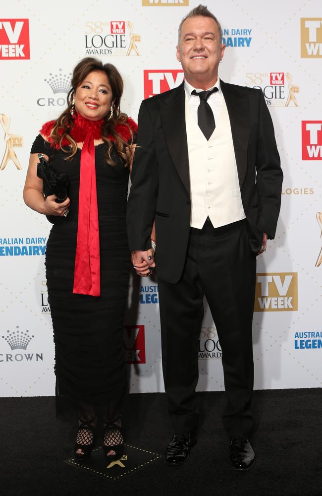 Jimmy Barnes and wife Jane Picture Julie Kiriacoudis