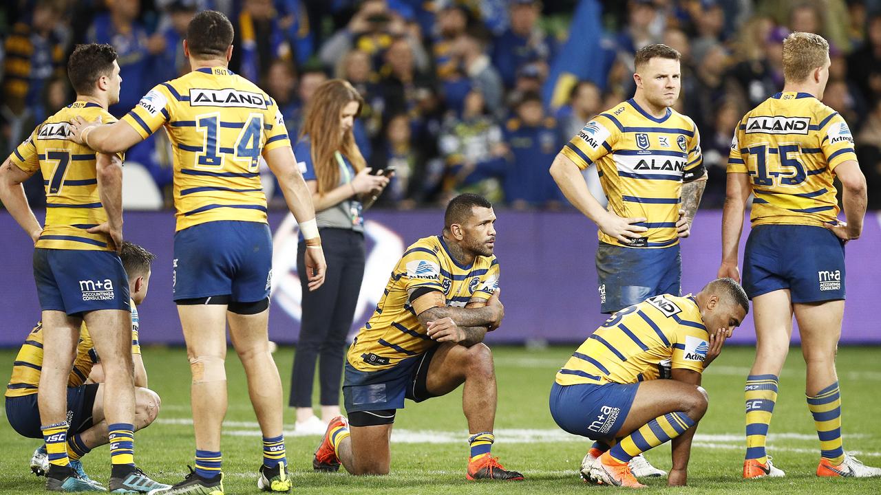 The Eels finished fifth, but were smashed 32-0 by the Storm in the finals.