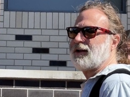 Mr Solaris outside Lismore Courthouse during the inquest.