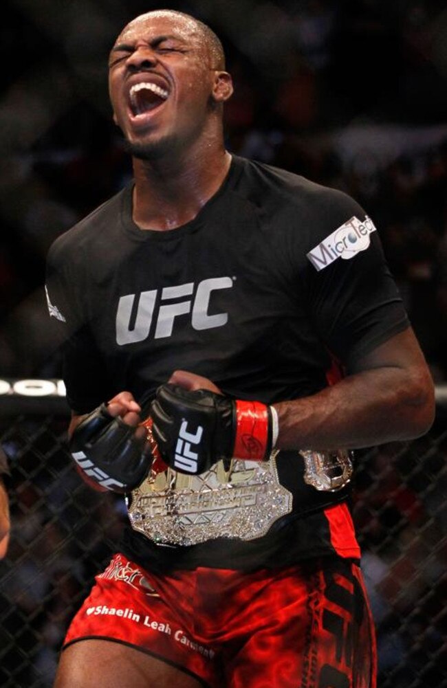 UFC light-heavyweight champion Jon Jones.