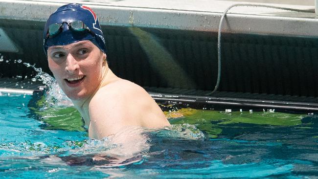 Lia Thomas, a transgender swimmer, will be barred from competing in FINA women’s events. Picture: Kathryn Riley/Getty Images