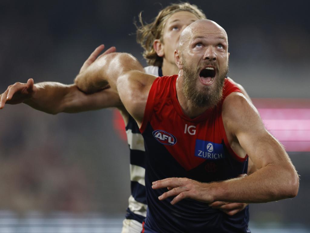 Max Gawn is on track for more All-Australian honours. Picture: Michael Klein