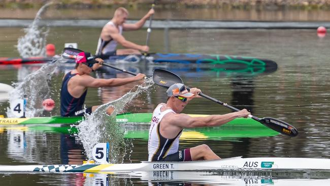 Olympic paddler Tom Green. Credit JGRImages/Paddle Australia