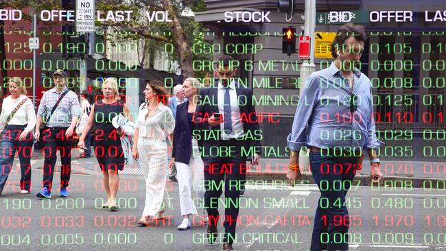 GDP growth is expect to hit reach a measly 1.9 per cent growth, the OECD has tipped in its latest economic outlook. Picture: Gaye Gerard/ NewsWire