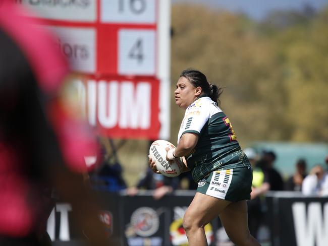 Koori Knockout - Day 4 Womens GF Redfern All Blacks v Bourke Warriors Monday, 7 October 2024 Hereford St, Bathurst NSW 2795, Australia, Picture Warren Gannon Photography