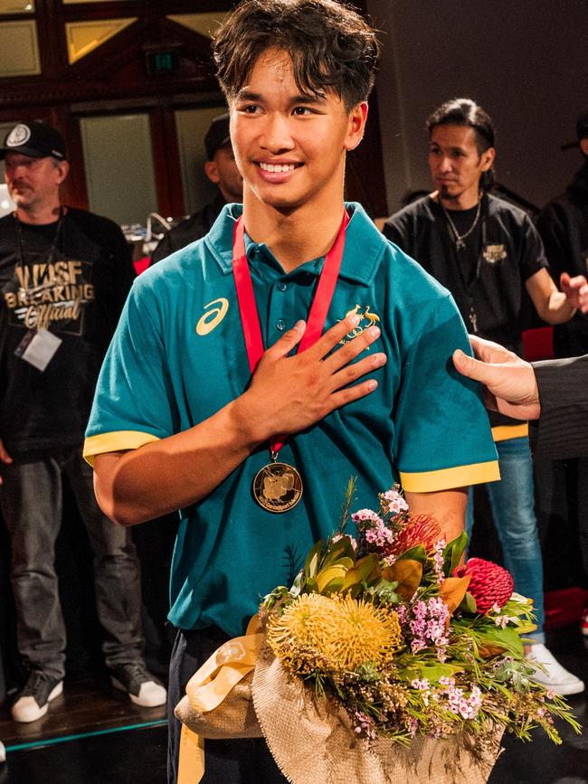 Jeff Dunne after qualifying for the Olympics.