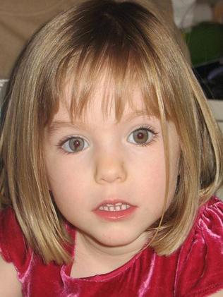 Madeleine McCann, who went missing in May 2007. Picture: AP