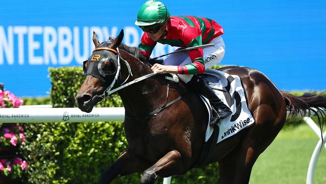 SYDNEY, AUSTRALIA - JANUARY 04: Benjamin Osmond riding Rivellino win Race 1 Drinkwise Mdn Plate during Sydney Racing at Royal Randwick Racecourse on January 04, 2025 in Sydney, Australia. (Photo by Jeremy Ng/Getty Images)