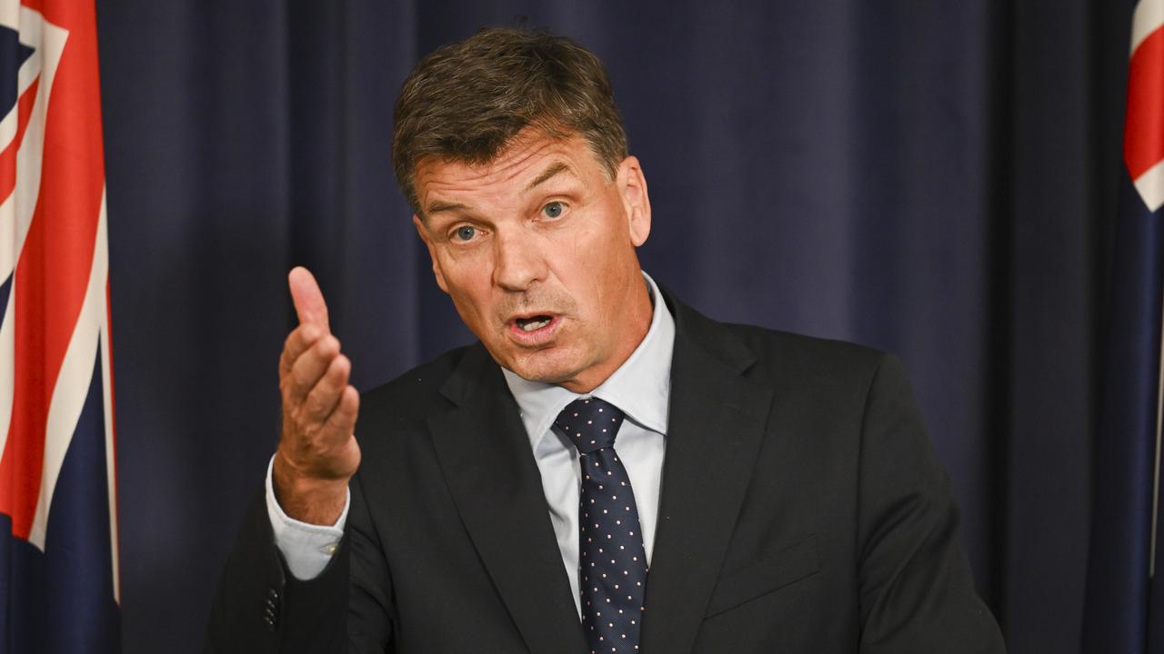 Coalition treasury spokesman Angus Taylor. Picture: NewsWire/ Martin Ollman