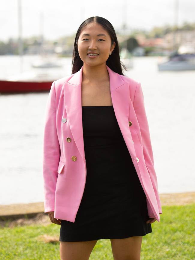 Commerce student Sophie Kang, 20. Picture: Michael Bilbe-Taylor / The Australian