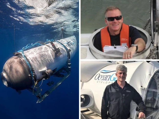 Hopes of rescue are fading fast. Picture: Handout/OceanGate Expeditions/AFP
