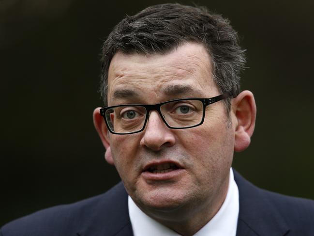 Victorian Premier Daniel Andrews announces the state is entering it’s sixth lockdown. Picture: Getty Images