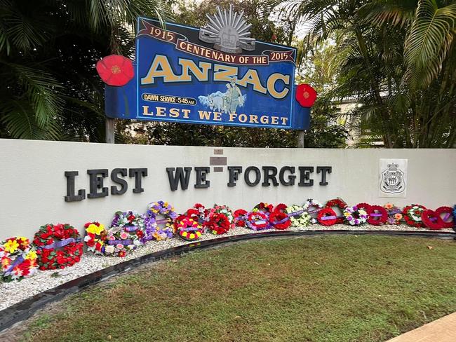 The Anzac Day dawn service at Toogoom.