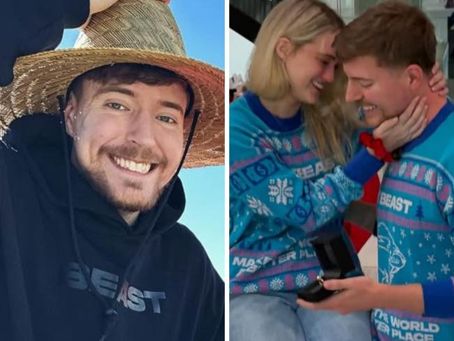 MrBeast Gets Engaged to Fellow Content Creator Thea Booysen.