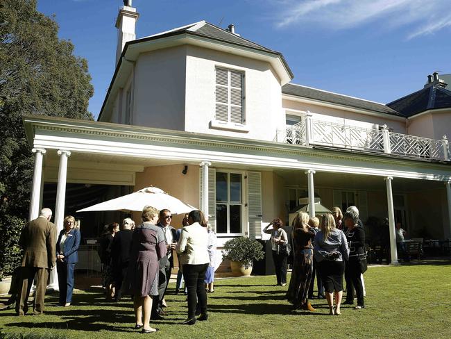 Charity Lunch for the St Vincent's Curran Foundation at Rosemont,in Woollahra , the home of Lady Burrell.  Picture: John Appleyard