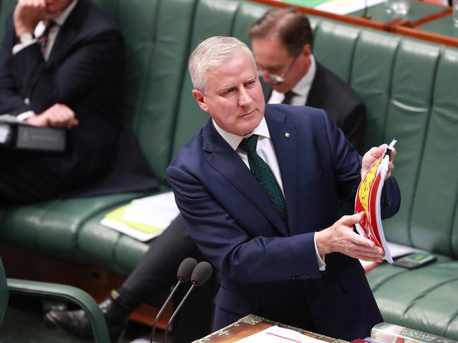 Disgruntled Nationals once hellbent on destroying Deputy Prime Minister Michael McCormack have turned their attention to his deputy. Picture Gary Ramage