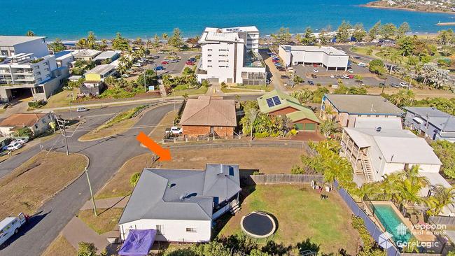 The block of land has sea views and is a short walk to the Yeppoon CBD.