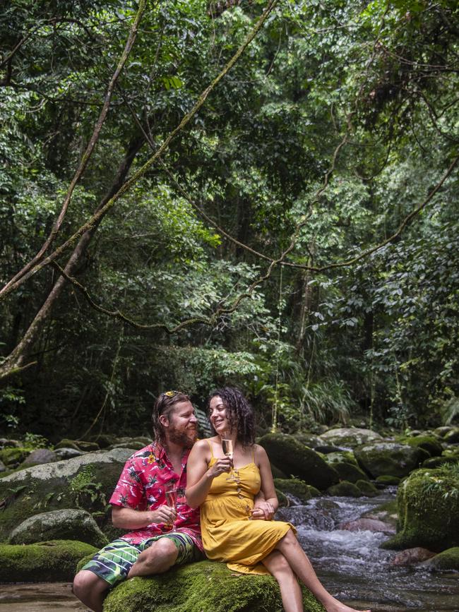 A visit to the Misty Mountains retreat in Queensland is fine unless you’re a Victorian.