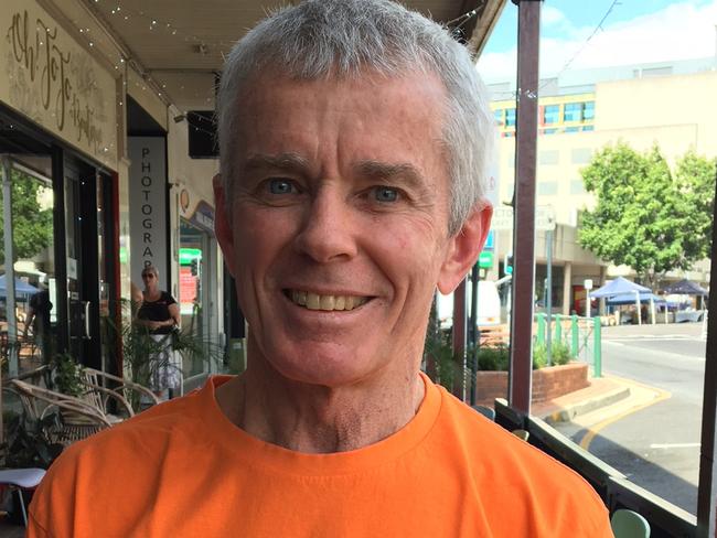 Former One Nation senator Malcolm Roberts with his wife Christine in Ipswich talking about his run for Queensland’s upcoming state election after he was expelled from the Senate by the High Court