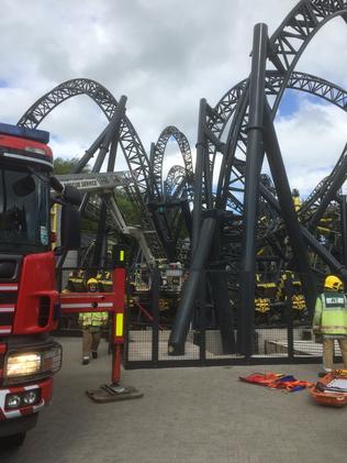 Four teenagers were seriously injured at Alton Towers Resort in 2015.