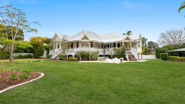 Graceville is home to some grand homes and estates, including Molonga, which was recently listed for sale and will go to auction