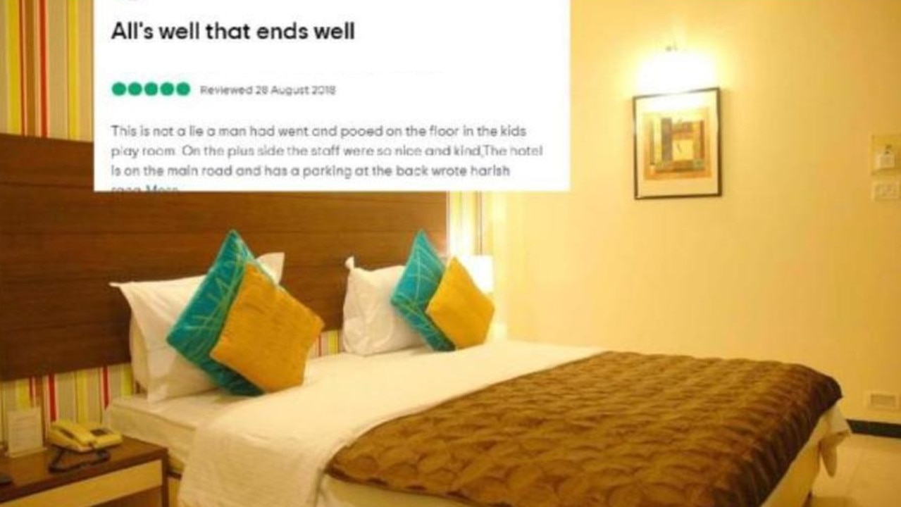 This guest had a few things to say about his hotel stay in India.