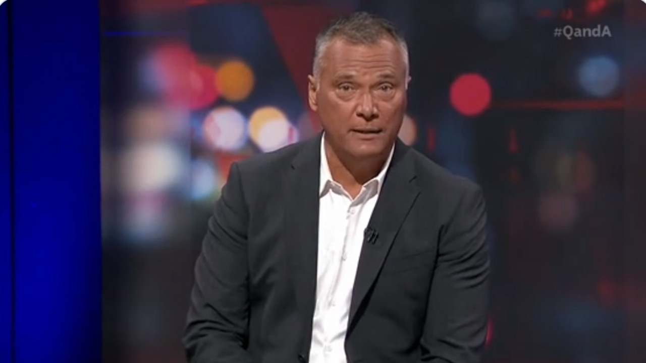 Stan Grant took aim at his employers. Picture: ABC