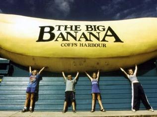 Big Banana tourist attraction at Coffs Harbour, NSW, undated.