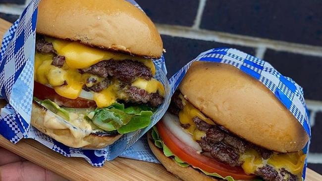 The Chebbo's Burgers menu is inspired by American-style smash burgers. Picture: Instagram