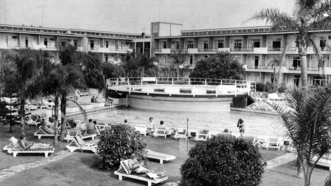 Supplied Editorial Chevron Hotel on the Gold Coast in the 1960s. Picture: QLD State Archives