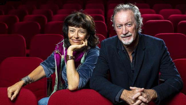 Rachel Ward and Bryan Brown are on the promo trail for their movie Palm Beach. Picture: Darren Leigh Roberts