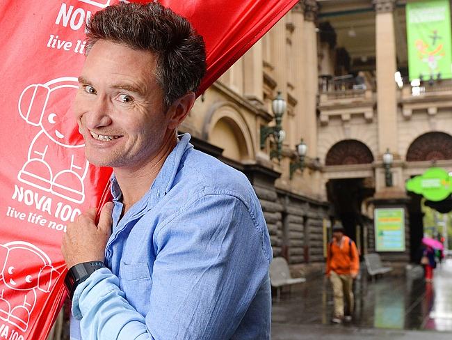 Working as a brekky radio host is glamorous compared to the life of a stand-up. Pictured: Dave Hughes. 