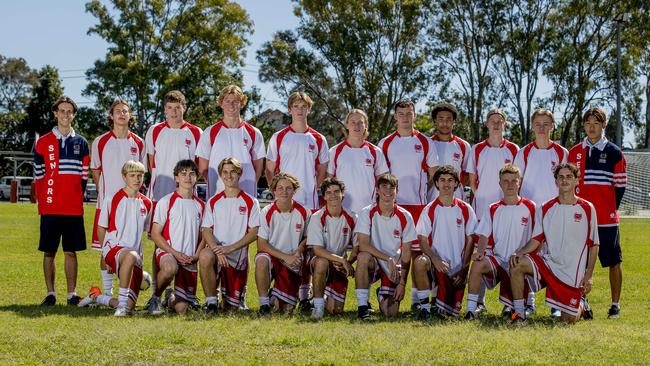 Palm Beach Currumbin's senior boys side have qualified for the SPL grand final and have a chance to make it back to back titles. Picture: Jerad Williams